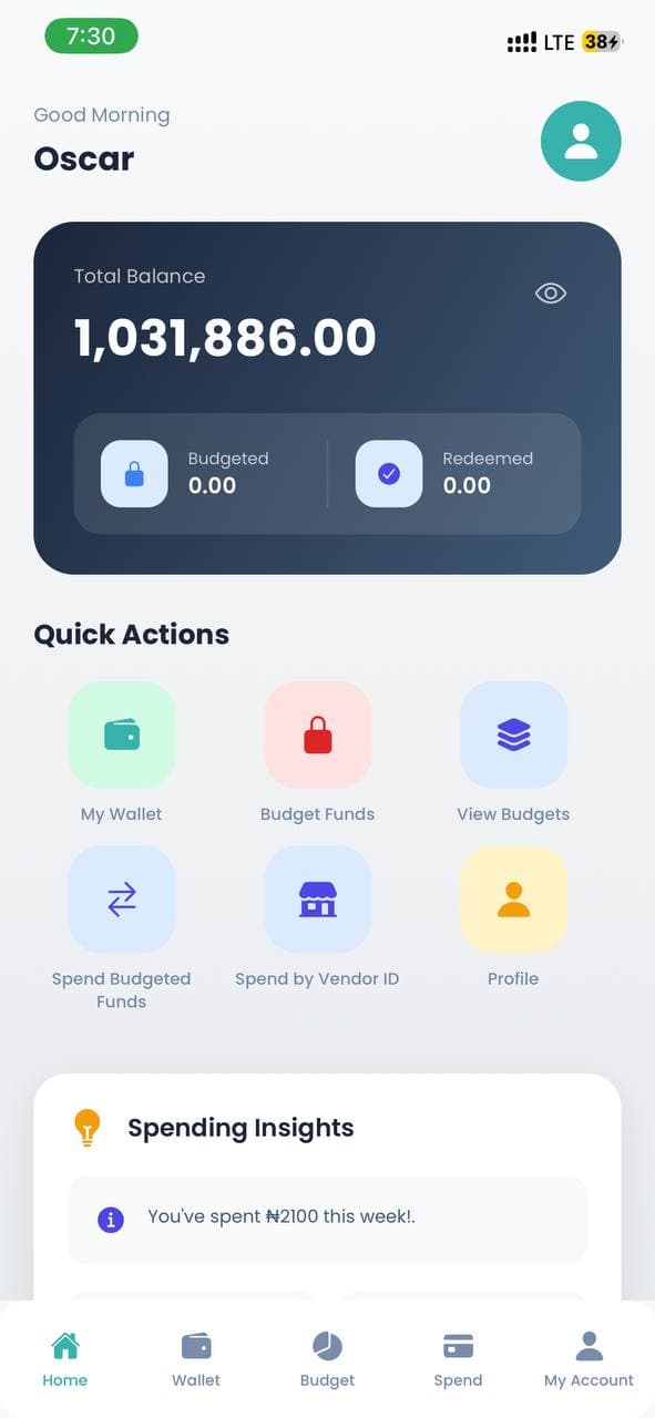 Insights screenshot